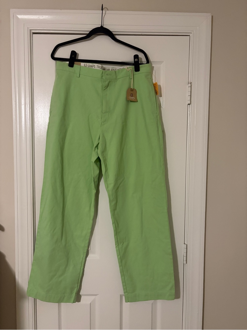 New with tags - Chaps Men’s Light Green Chino Pants